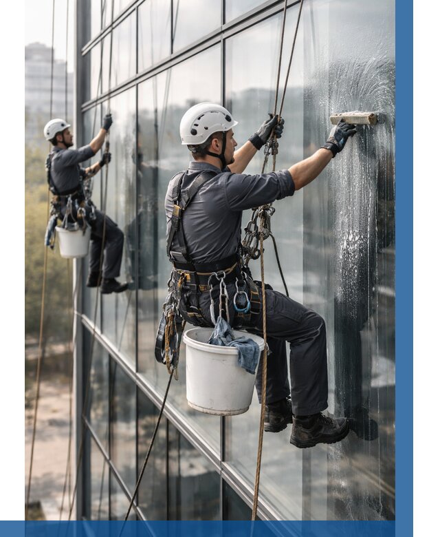 Мойка сплошного остекления в Кумертау, заказать от 306 р.| ВЫСОТНИК-Кра