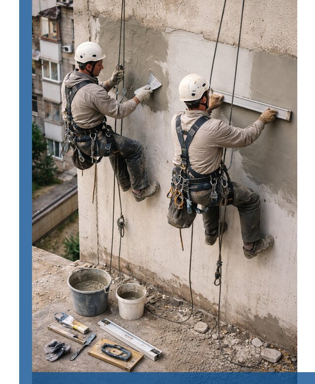 Комплексный ремонт штукатурного фасада с гарантией в Кумертау