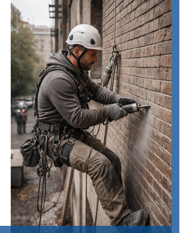 Расшивка кирпичных швов в Кумертау от 613 р. | ВЫСОТНИК-Кра