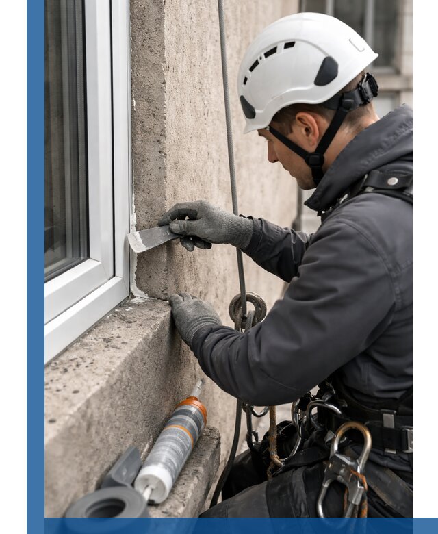 Герметизация монтажных швов окон в Кумертау с гарантией качества