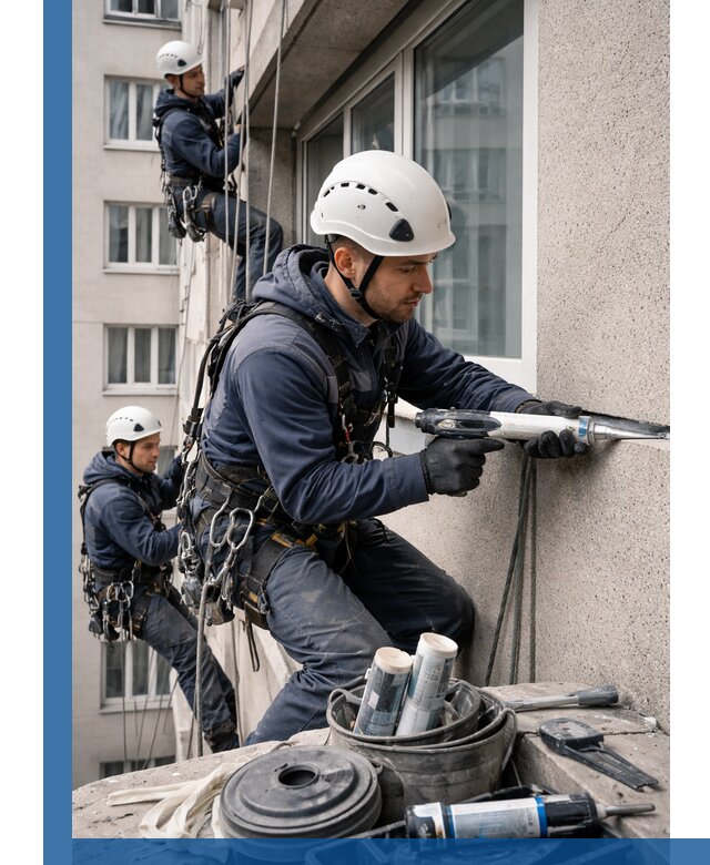 Герметизация швов лоджии в Кумертау профессионально и надежно