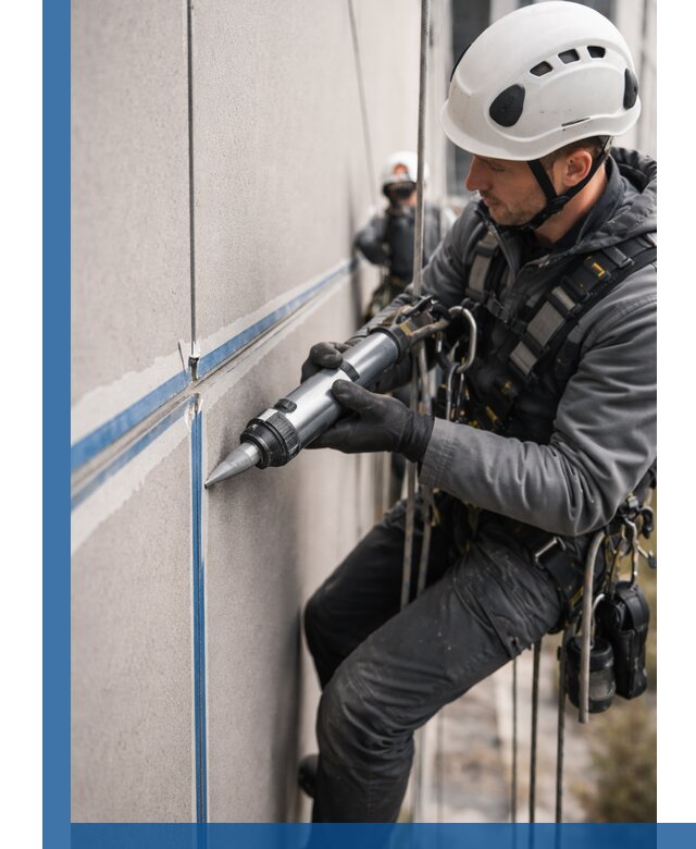 Герметизация стыков фасадных панелей в Кумертау качественно и быстро