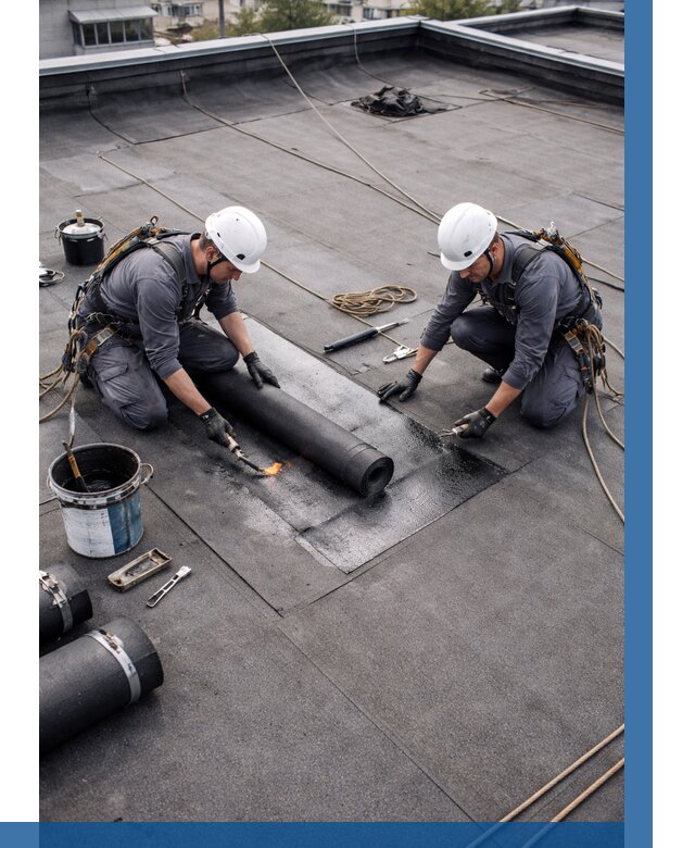 Ремонт мягкой кровли под ключ в Кумертау от 715 р. | ВЫСОТНИК-Кра