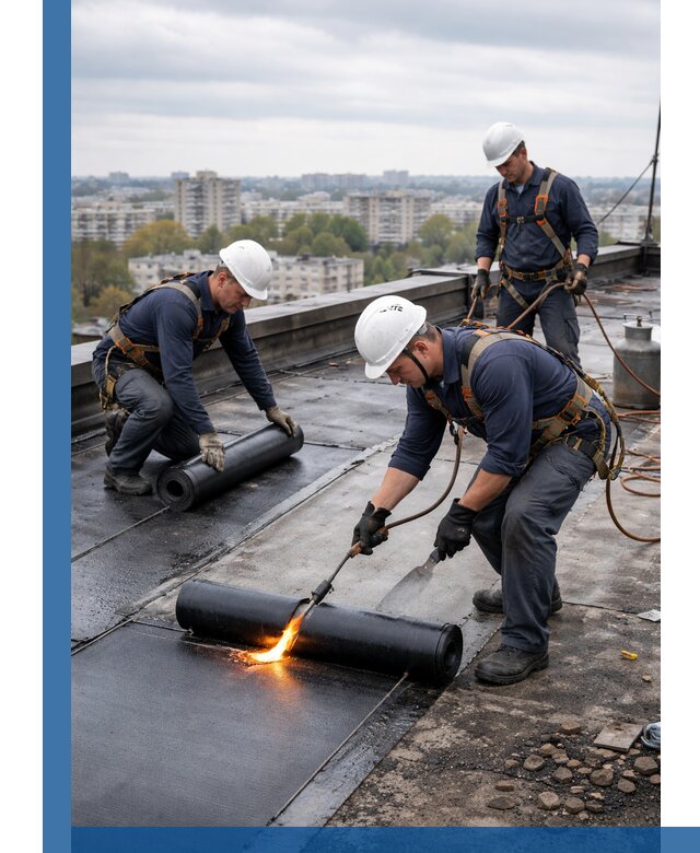 Ремонт наплавляемой кровли в Кумертау качественно и надежно