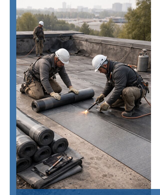 Монтаж мягкой кровли в Кумертау профессионально и надежно