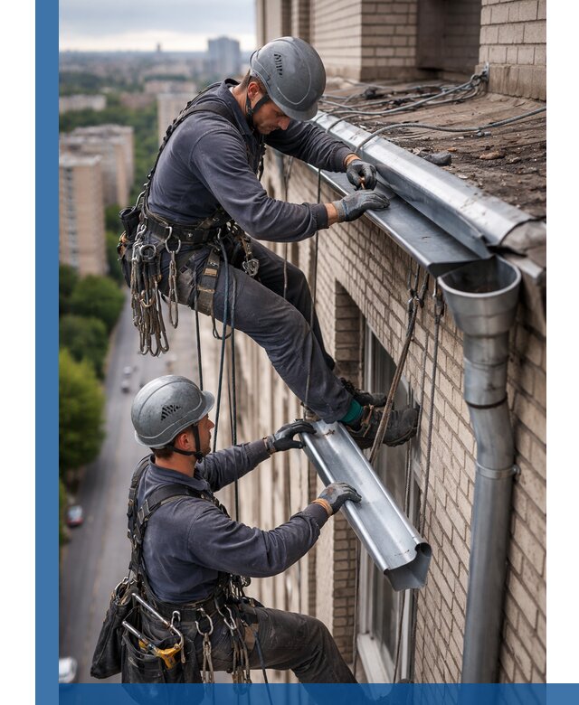 Ремонт водосточных желобов в Кумертау, быстро и качественно