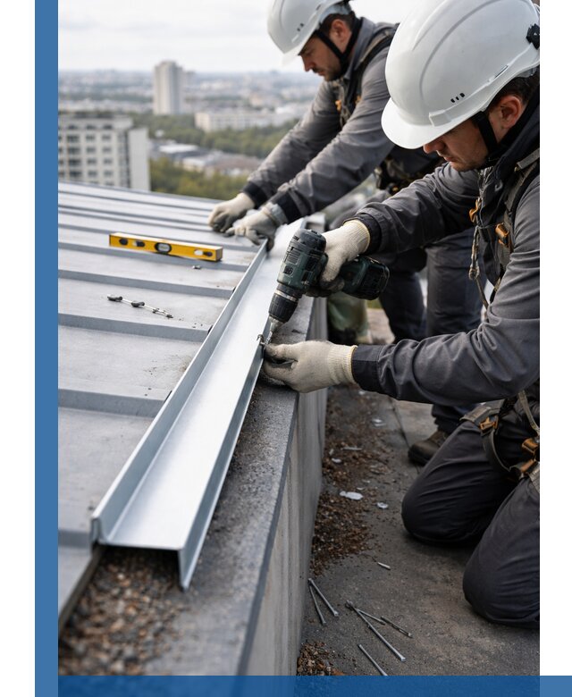 Монтаж капельника на кровле в Кумертау с гарантией качества