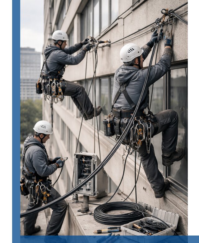 Прокладка оптоволоконного кабеля в Кумертау под ключ с тестированием