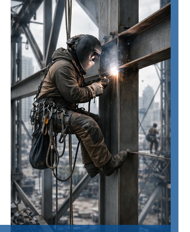 Высотные сварочные работы в Кумертау от 3573 р. | ВЫСОТНИК-Кра