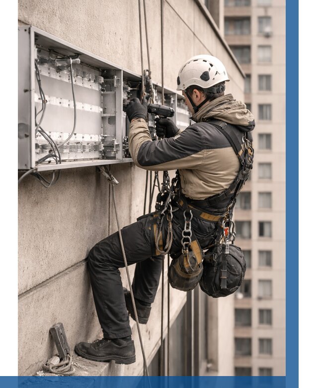 Ремонт вывески на высоте в Кумертау от 4594 р. | ВЫСОТНИК-Кра