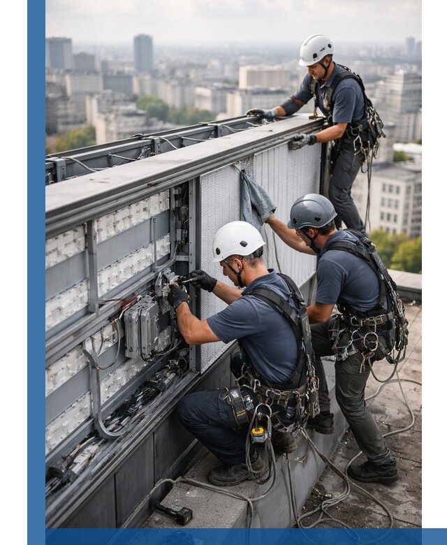 Профессиональное обслуживание крышной рекламы в Кумертау под ключ