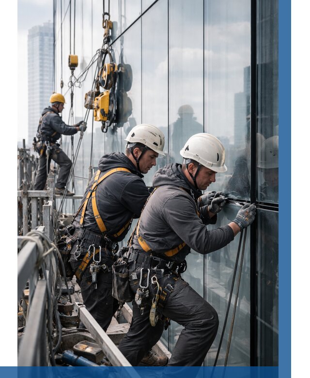 Структурное остекление фасадов в Кумертау от 9699 р. | ВЫСОТНИК-Кра