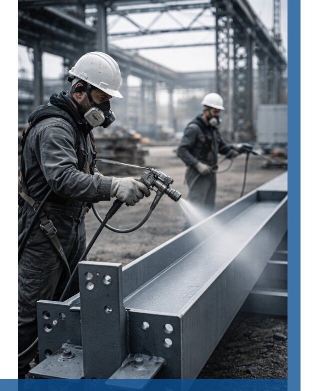 Антикорроз. обработка металлоконстр. в Кумертау от 459 р. | ВЫСОТНИК-Кра