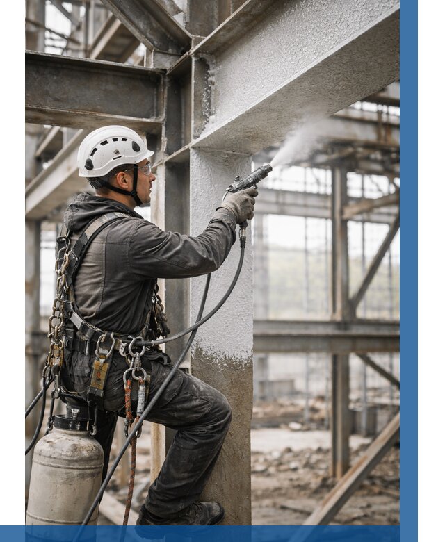 Огнезащита металлоконструкций от 766 р. | ВЫСОТНИК-Кра в Кумертау