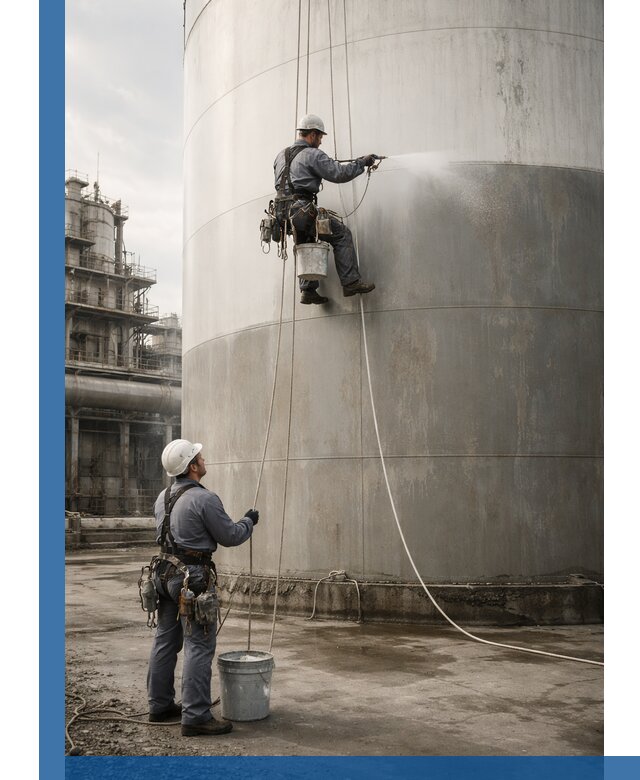 Покраска стальных резервуаров и емкостей в Кумертау профессионально