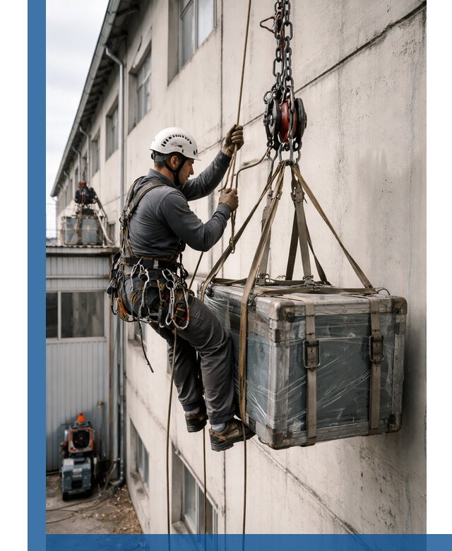 Подъем грузов на высоту в Кумертау для промышленных объектов