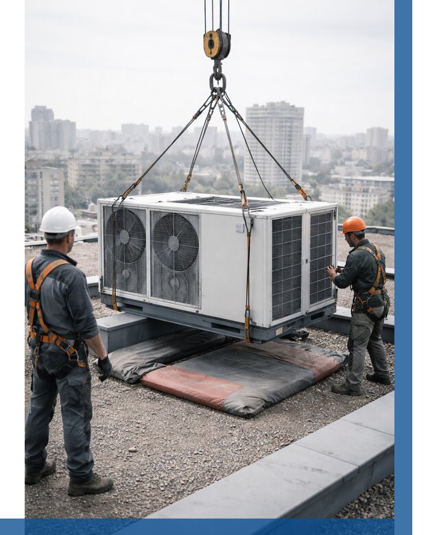 Подъем груза на крышу в Кумертау от 5105 р. | ВЫСОТНИК-Кра заказать