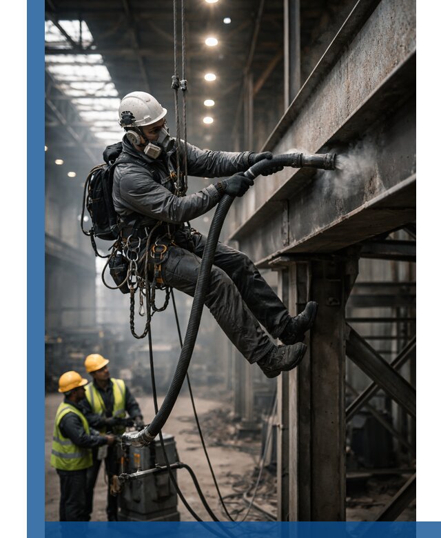 Обеспыливание конструкций в цехах промышленного производства в Кумертау