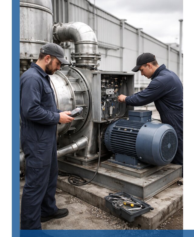 Техническое обслуживание промышленного оборудования в Кумертау
