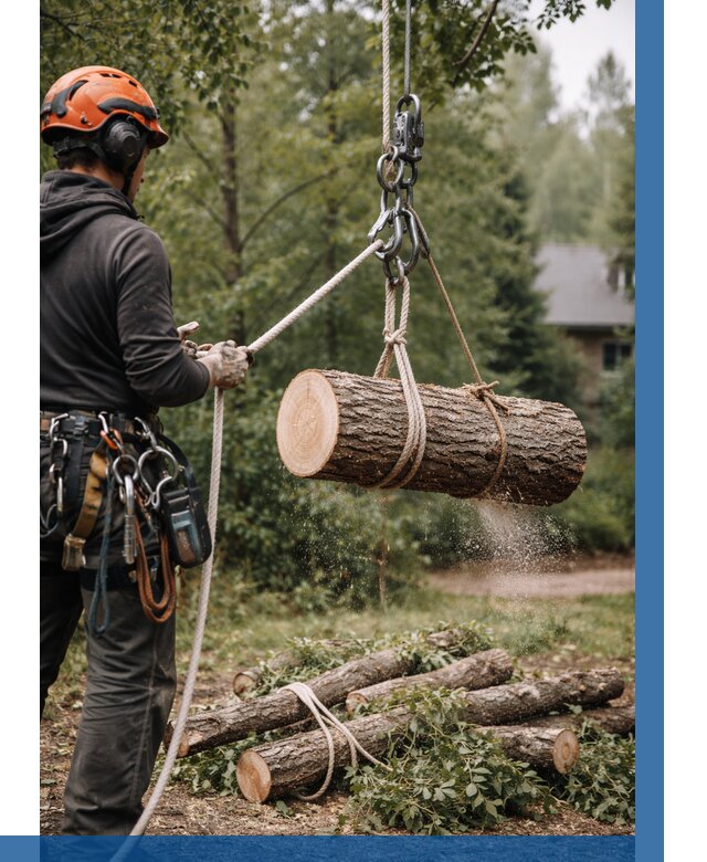 Валка деревьев частями в Кумертау от 7657 р. | ВЫСОТНИК-Кра