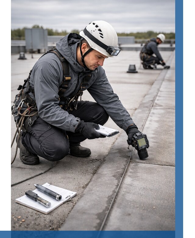 Обследование кровли на протечки в Кумертау от 4594 р. | ВЫСОТНИК-Кра